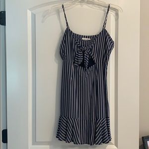 Navy/White Striped Dress by Cotton Candy LA